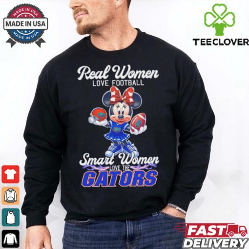 Mickey real women love football smart women love Florida Gators shirt