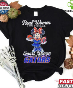 Mickey real women love football smart women love Florida Gators shirt
