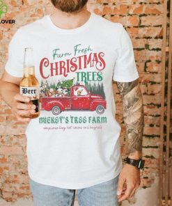 Mickey tree farm Christmas Christmas mickey and friends shirt