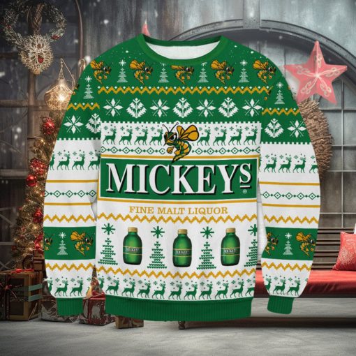 Mickey’s big mouth Knitting Pattern Ugly Christmas Holiday Sweater