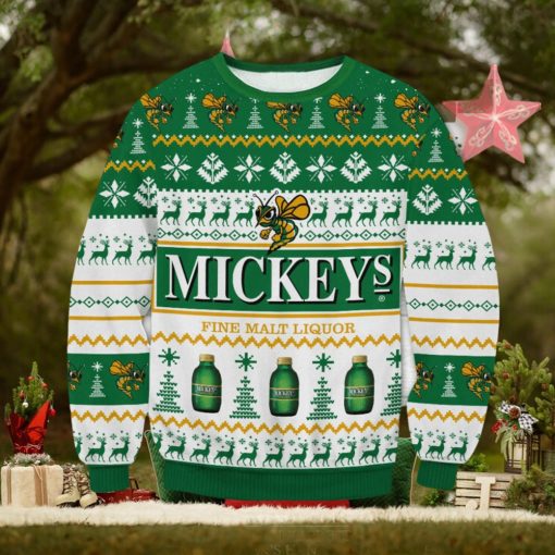 Mickey’s big mouth Knitting Pattern Ugly Christmas Holiday Sweater
