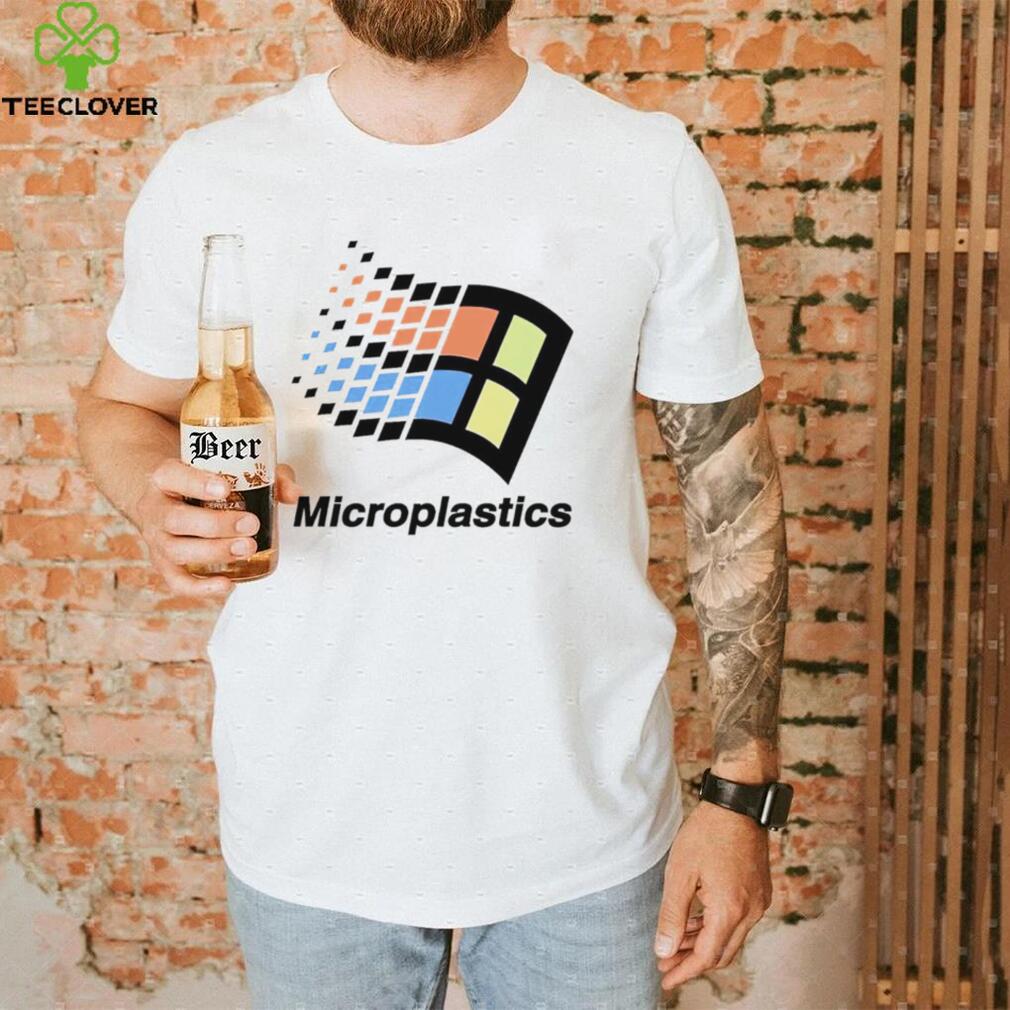 Microsoft Microplastics shirt