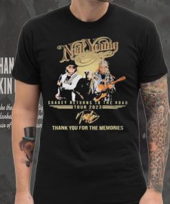 Neil Young Shakey Returns To The Road Tour 2023 Thank You For The Memories T Shirt