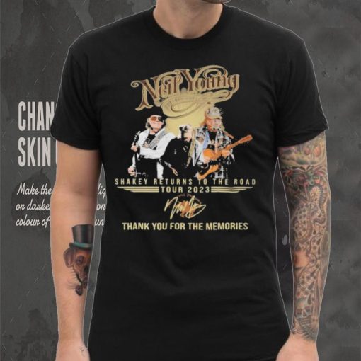 Neil Young Shakey Returns To The Road Tour 2023 Thank You For The Memories T Shirt