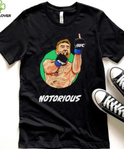 Middle Finger Conor Mcgregor Notorious art shirt