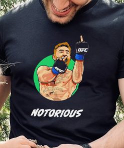 Middle Finger Conor Mcgregor Notorious art shirt