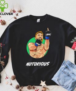 Middle Finger Conor Mcgregor Notorious art hoodie, sweater, longsleeve, shirt v-neck, t-shirt