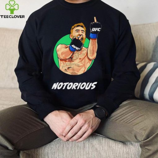 Middle Finger Conor Mcgregor Notorious art hoodie, sweater, longsleeve, shirt v-neck, t-shirt