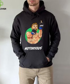 Middle Finger Conor Mcgregor Notorious art hoodie, sweater, longsleeve, shirt v-neck, t-shirt