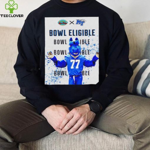 Middle Tennessee Blue Raiders X Boca Raton Bowl Bowl Eligible 2022 hoodie, sweater, longsleeve, shirt v-neck, t-shirt