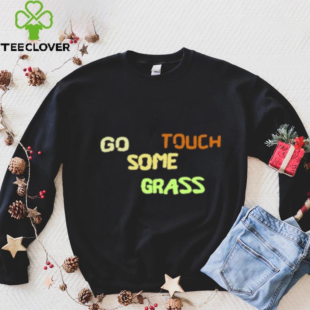 Middle kid go touch some grass youth shirt Middle kid go touch some grass youth shirt