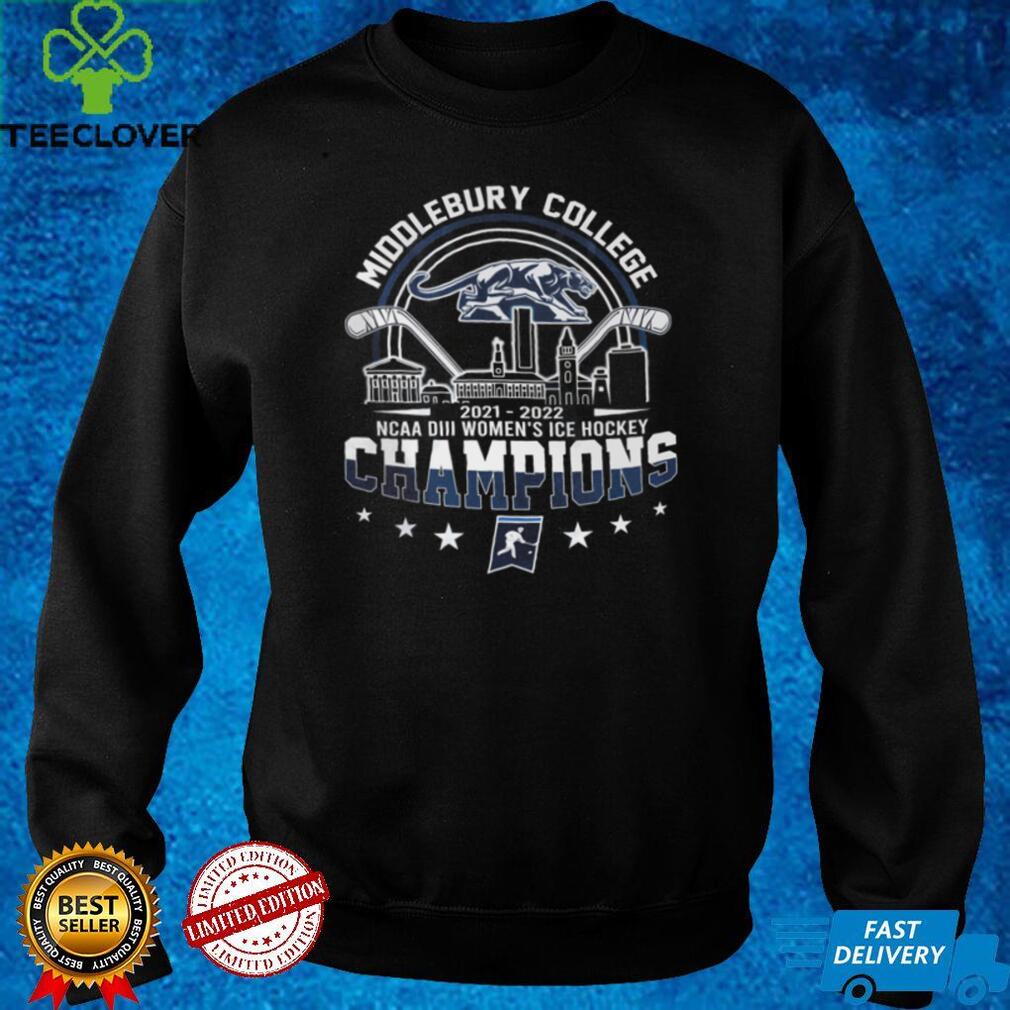 Middlebury College 2022 DIII Women’s Ice Hockey Championship Graphic Unisex T Shirt, Sweatshirt Middlebury College 2022 DIII Women’s Ice Hockey Championship Graphic Unisex T Shirt, Sweatshirt