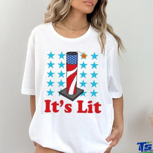 Middleclassfancy It’s Lit 4Th Of July Shirt