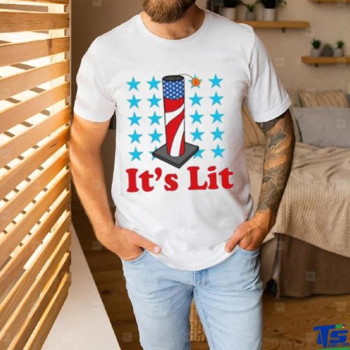 Middleclassfancy It’s Lit 4Th Of July Shirt