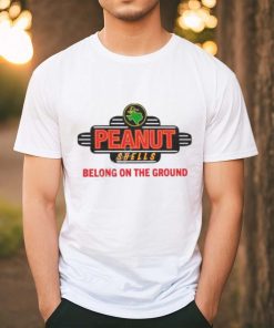 Middleclassfancy Merch Peanut Shells Belong On The Ground Tee shirt