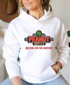 Middleclassfancy Merch Peanut Shells Belong On The Ground Tee shirt