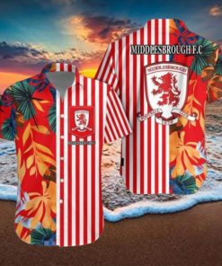 Middlesbrough F.C Hawaiian Shirt & Short Aloha Beach Summer For Men Women