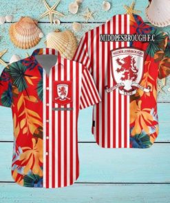 Middlesbrough F.C Hawaiian Shirt & Short Aloha Beach Summer For Men Women