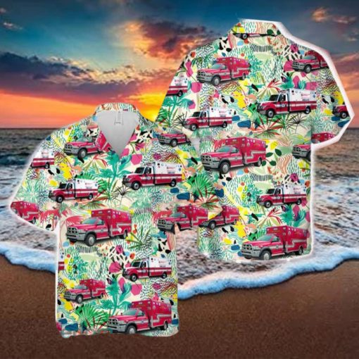 Middletown Fire Rescue Hawaiian Shirt Men And Women Gift Floral Beach