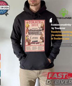 Midnight cowgirls summer tour 2024 poster shirt 1 Midnight cowgirls summer tour 2024 poster shirt