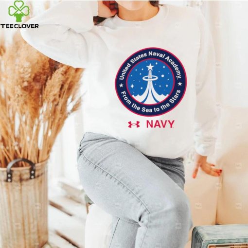 Midshipmen Under Armour 2022 Special Games Logo NASA United State Naval Academy from the Sea to the Stars hoodie, sweater, longsleeve, shirt v-neck, t-shirt