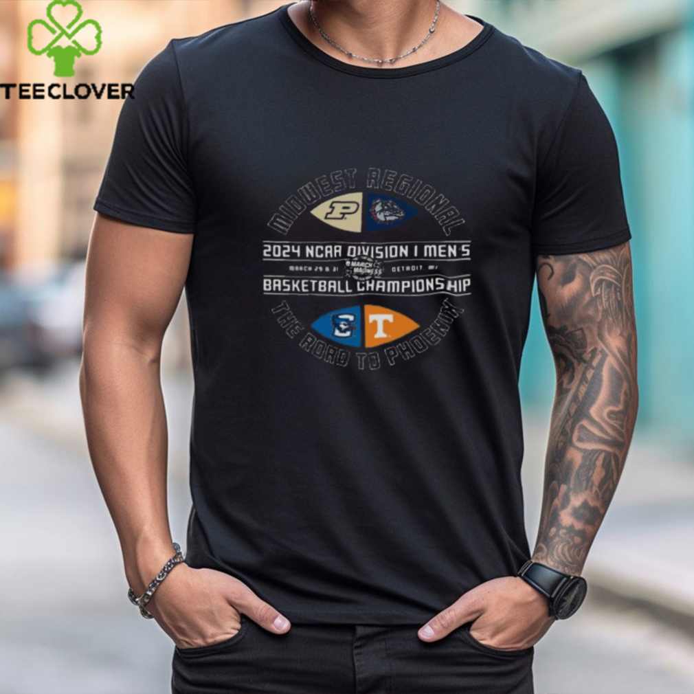 Midwest Regional 2024 Ncaa Division I Men's Basketball Championship T Shirt Midwest Regional 2024 Ncaa Division I Men's Basketball Championship T Shirt
