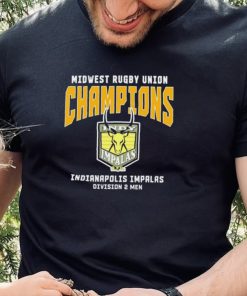 Midwest Rugby Union Champions Indianapolis Impalas Division 2 Men T Shirt