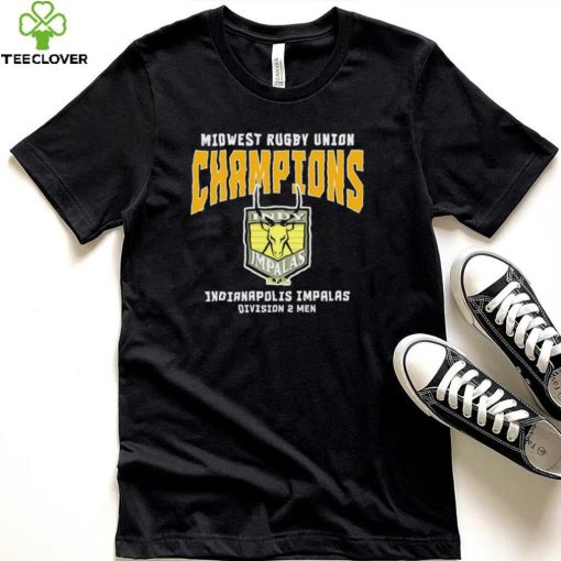 Midwest Rugby Union Champions Indianapolis Impalas Division 2 Men T Shirt