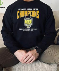 Midwest Rugby Union Champions Indianapolis Impalas Division 2 Men T Shirt