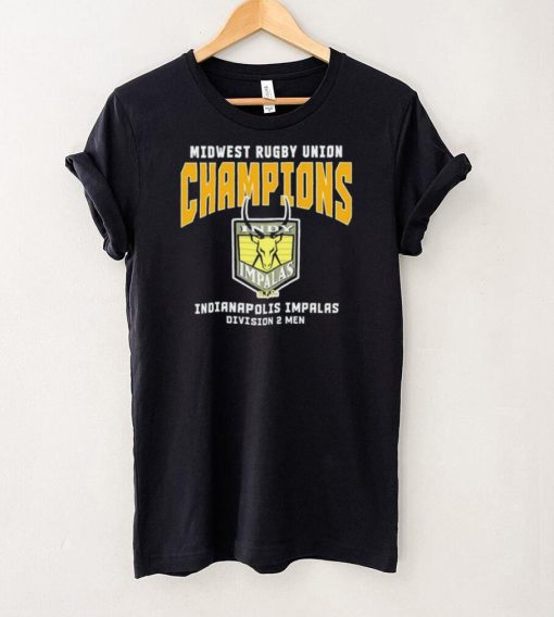 Midwest Rugby Union Champions Indianapolis Impalas Division 2 Men T Shirt