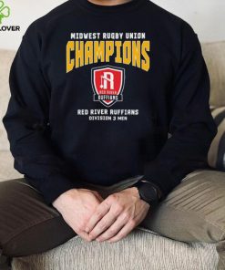 Midwest Rugby Union Champions Red River Ruffians Division 3 Men T Shirt