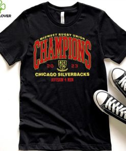 Midwest Rugby Union Championship 2023 Chicago Silverbacks T Shirt