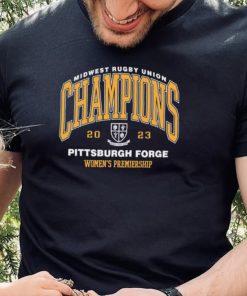 Midwest Rugby Union Championship 2023 Pittsburgh Forge T Shirt