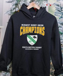 Midwest Rugby union Champions South Buffalo Rugby Division 2 Women T Shirt