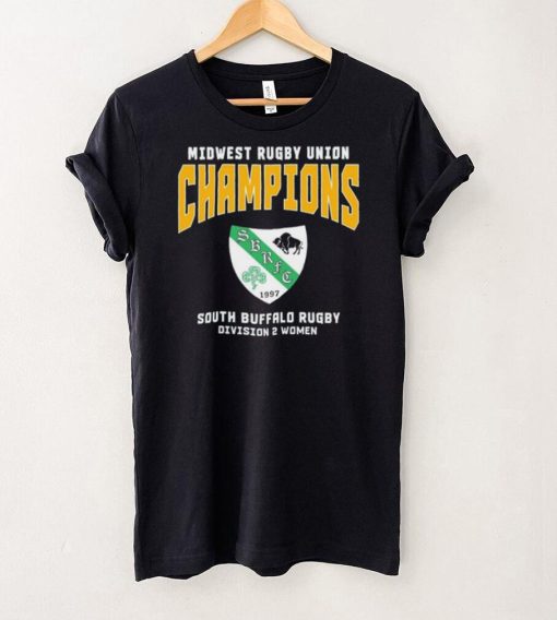 Midwest Rugby union Champions South Buffalo Rugby Division 2 Women T Shirt