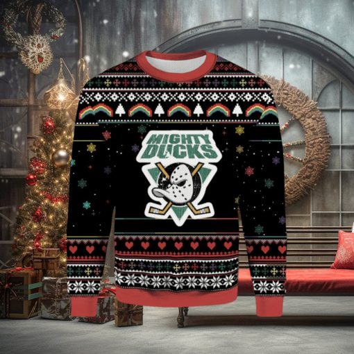 Mighty Ducks Vintage Magnet Ugly Christmas Sweater