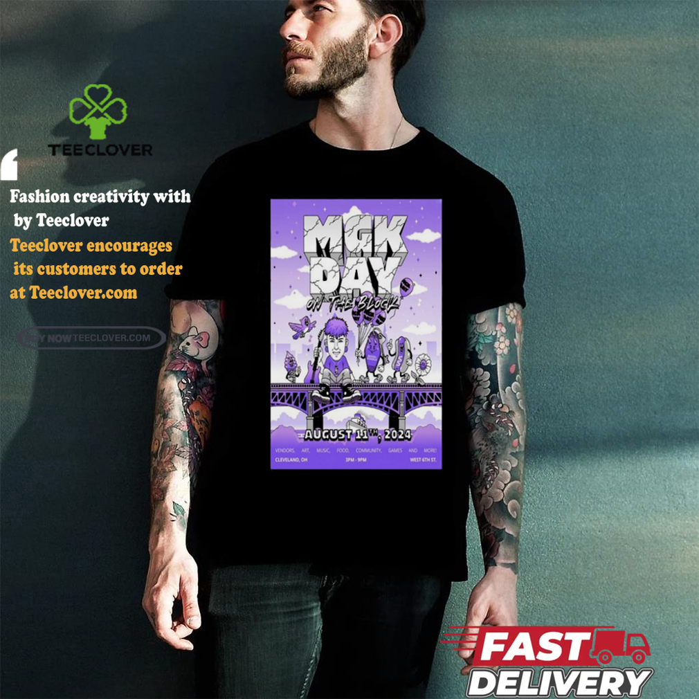 MigoShirt Official MGK DAY Aug 11th, 2024 Cleveland, OH Poster shirt MigoShirt Official MGK DAY Aug 11th, 2024 Cleveland, OH Poster shirt