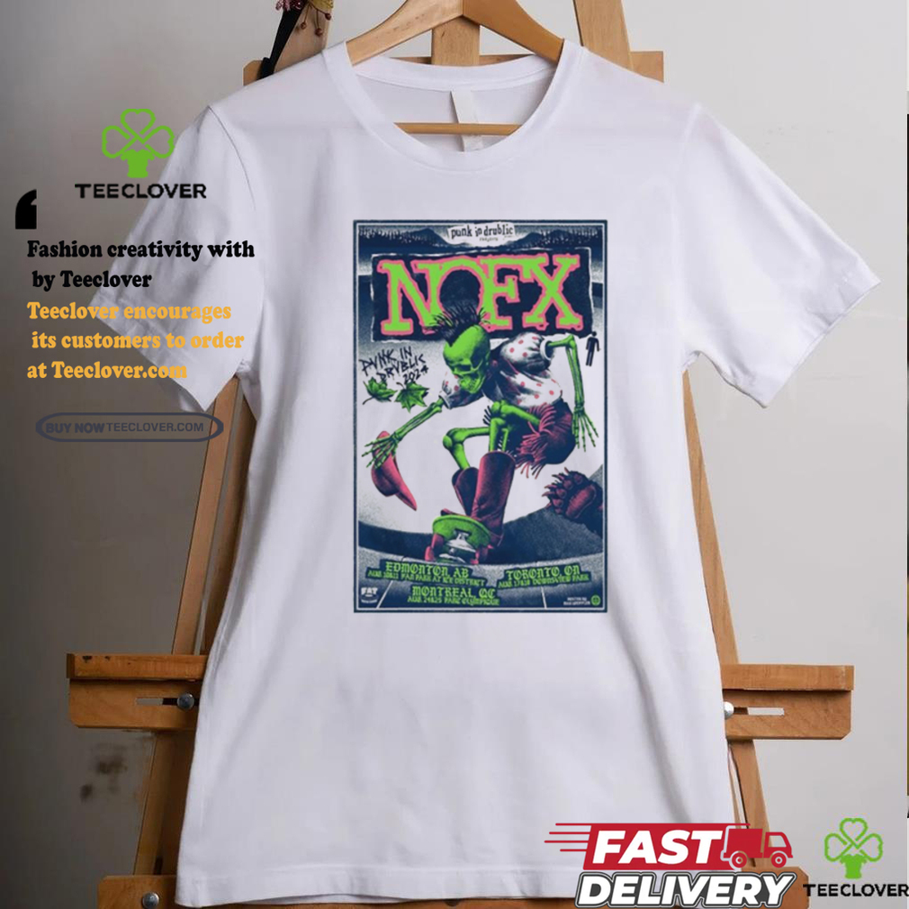 MigoShirt Official NOFX Punk in Drublic Canada 2024 Poster shirt MigoShirt Official NOFX Punk in Drublic Canada 2024 Poster shirt