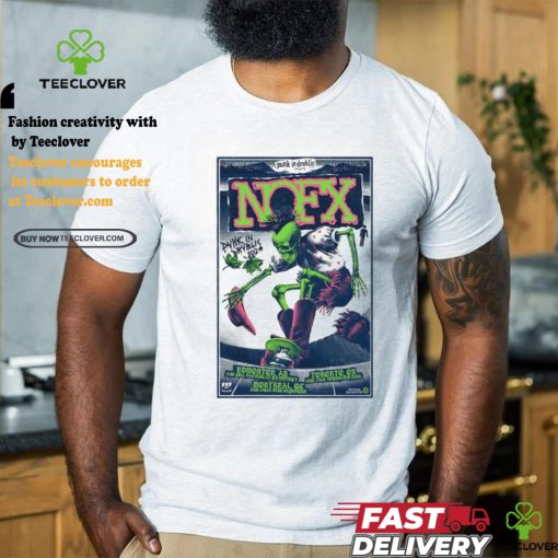 MigoShirt   Official NOFX Punk in Drublic Canada 2024 Poster shirt