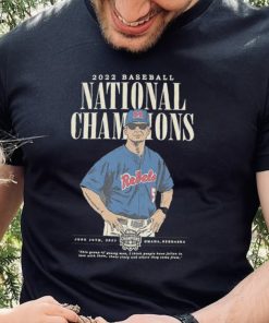 Mike Bianco Ole Miss Baseball National Championship Trophy T shirt