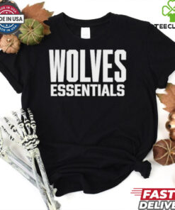 Mike Conley Jr. Wearing Wolves Essentials T Shirts