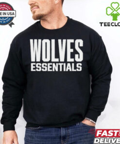 Mike Conley Jr. Wearing Wolves Essentials T Shirts 1 Mike Conley Jr. Wearing Wolves Essentials T Shirts