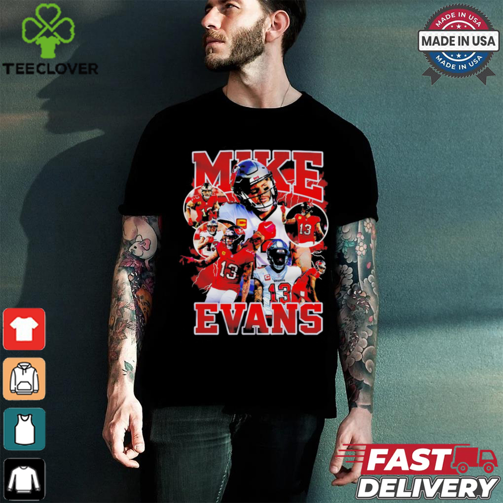 Mike Evans Tampa Bay Buccaneers football graphic poster shirt Mike Evans Tampa Bay Buccaneers football graphic poster shirt