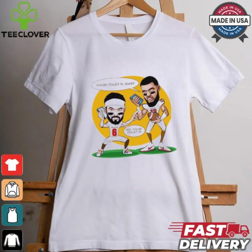 Mike Evans you’re dialed in Baker Mayfield no you’re dialed in Buccaneers shirt