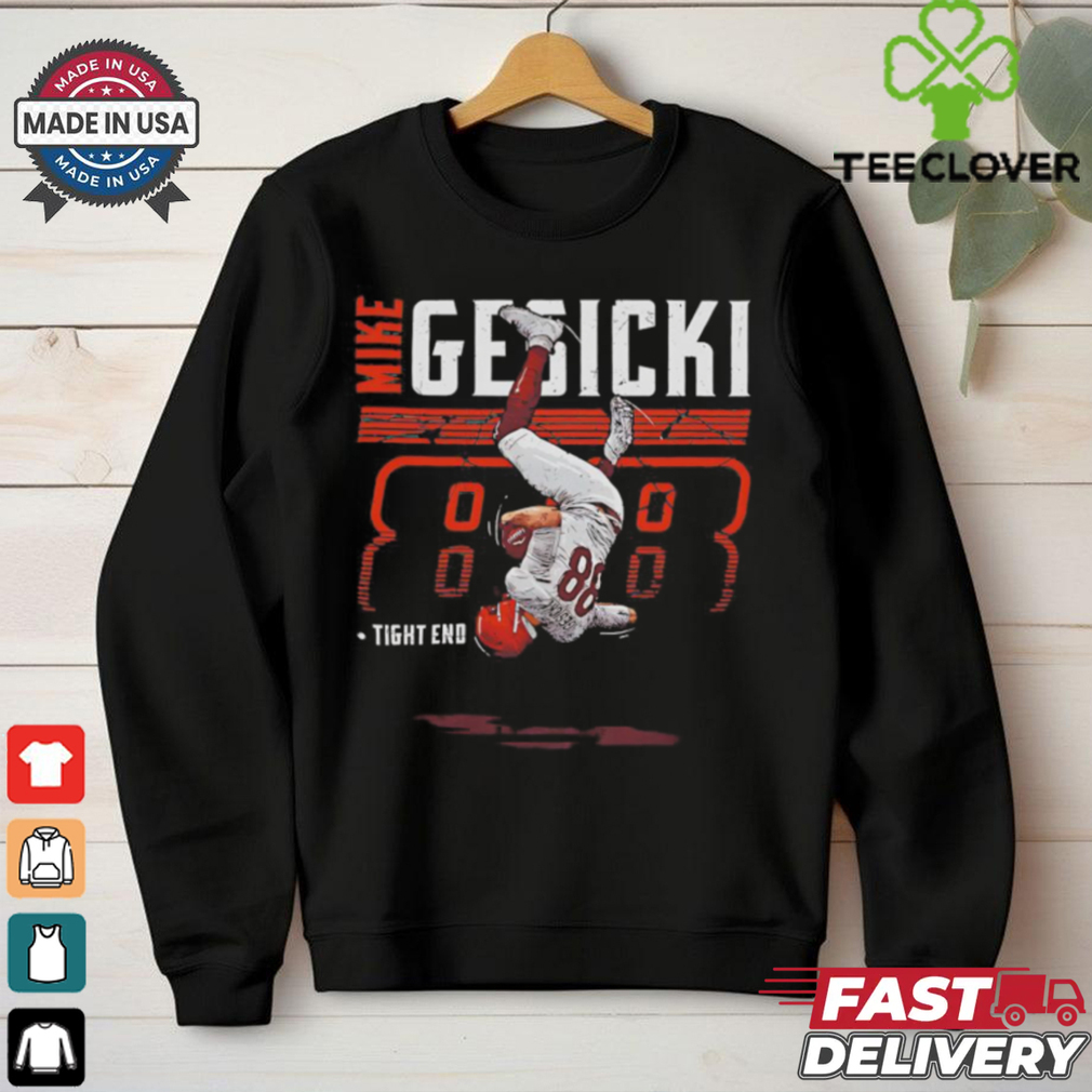 Mike Gesicki Cincinnati Bengals NFL football flip vintage shirt Mike Gesicki Cincinnati Bengals NFL football flip vintage shirt