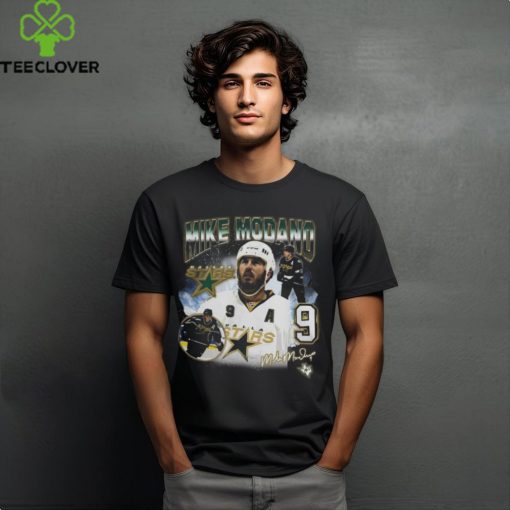 Mike Modano Dallas Stars Mitchell and Ness Name and Number Legendary Collage T Shirt