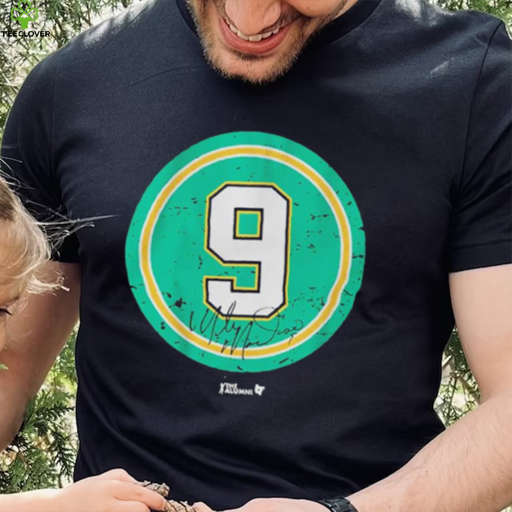 Mike Modano No 9 signature shirt Mike Modano No 9 signature shirt