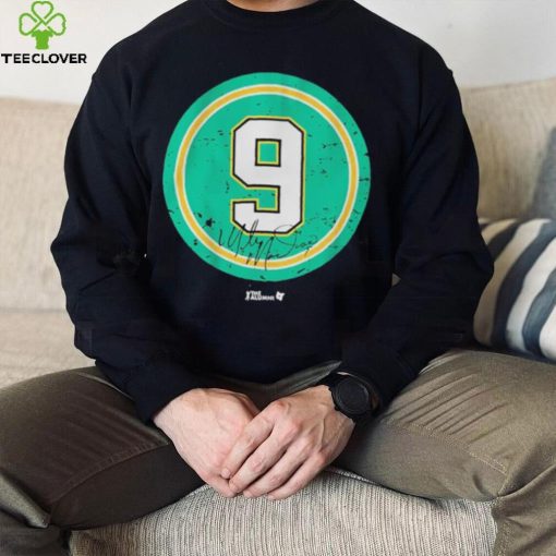 Mike Modano No 9 signature shirt