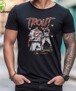 Mike Trout Illustration Graphic Shirt