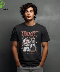 Mike Trout Illustration Graphic Shirt